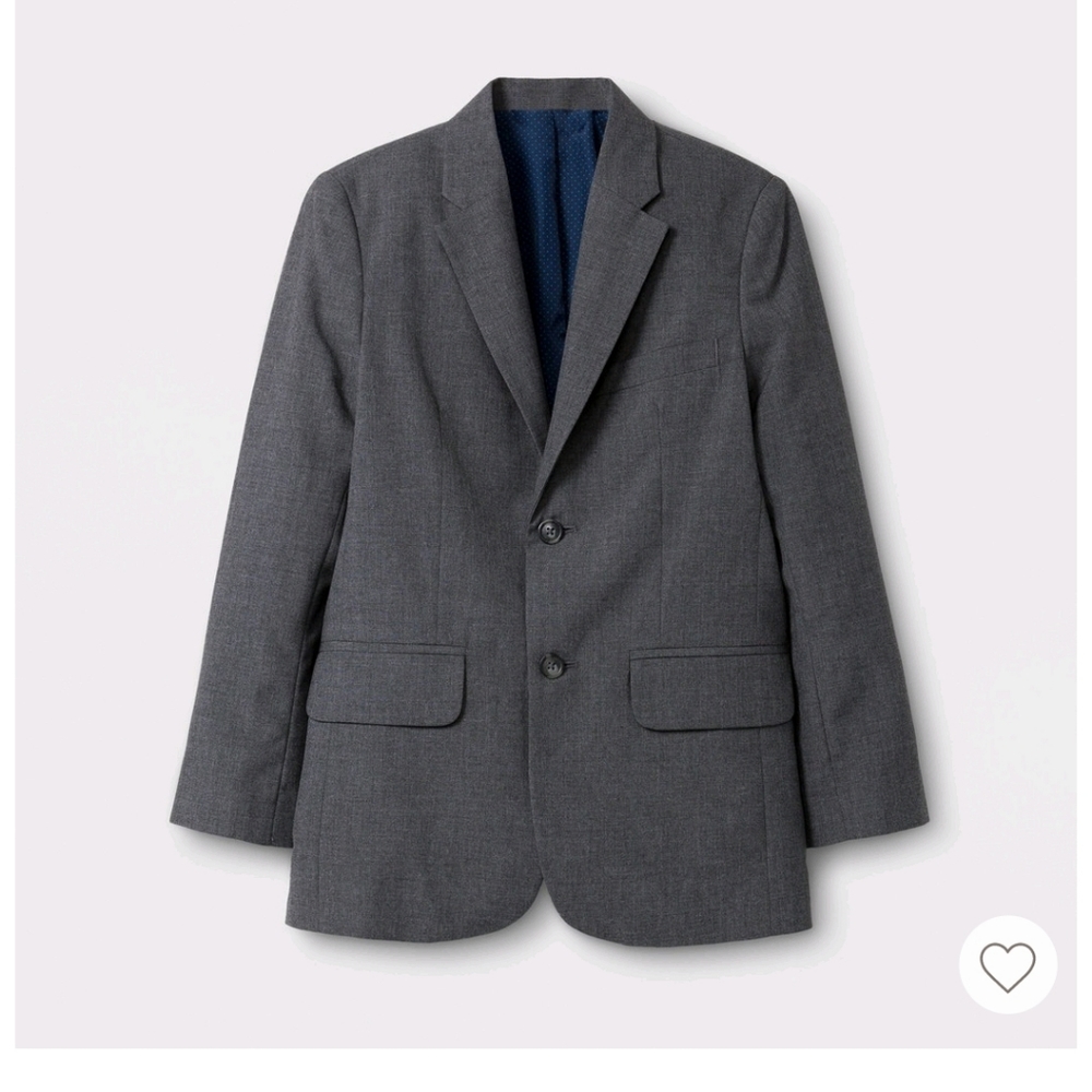 Cat & Jack Boys Suit Jacket Gray